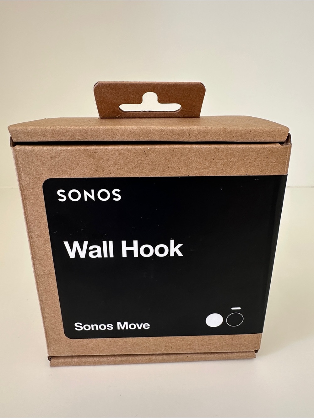 Black Sonos Wall Hook for Sonos Move